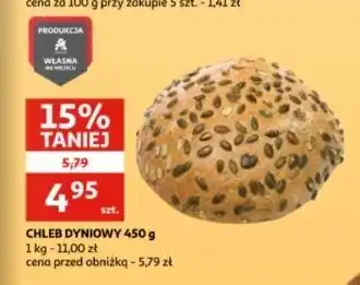 Auchan Chleb dyniowy Auchan oferta