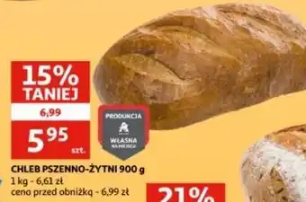 Auchan Chleb pszenno - żytni Auchan oferta