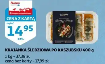 Auchan Krajanka śledziowa Pomorski Targ Rybny oferta