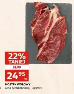 Auchan Mostek wołowy oferta