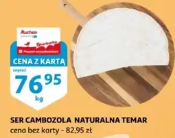 Auchan Ser cambozola naturalna Temar oferta