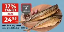 Auchan Makrela wędzona tusza oferta