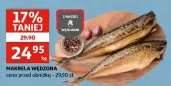 Auchan Makrela wędzona tusza oferta