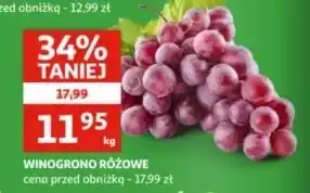 Auchan Winogrona różowe oferta