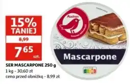 Auchan Mascarpone Auchan Różnorodne (Logo Czerwone) oferta