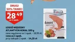 Auchan Łosoś wędzony sałatkowy Koral (Graal) oferta