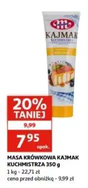 Auchan Kajmak kuchmistrza klasyczny Mlekovita oferta