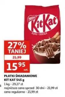 Auchan Płatki Kitkat oferta