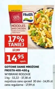 Auchan Noodles & chicken Frosta oferta