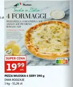 Auchan Pizza 4 formaggi Auchan Tavola In Italia oferta