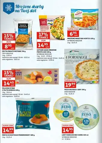 Auchan Paluszki rybne z fileta dorsza Auchan Różnorodne (Logo Czerwone) oferta