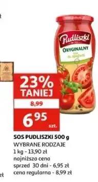 Auchan Sos do spaghetti oryginalny Pudliszki oferta