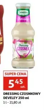 Auchan Dressing czosnkowy Develey oferta