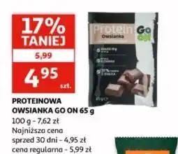 Auchan Owsianka mleczna czekolada Sante Go On! Protein oferta