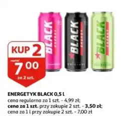 Auchan Napój energetyczny ultra mojito Black Energy oferta