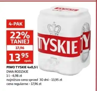 Auchan Piwo Tyskie Gronie oferta