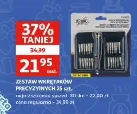 Auchan Zestaw wkrętaków precyzyjnych oferta