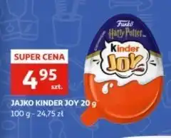 Auchan Jajko z niespodzianką harry potter Kinder Joy oferta