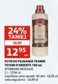 Auchan Płyn do płukania byzantium Tesori D'oriente oferta