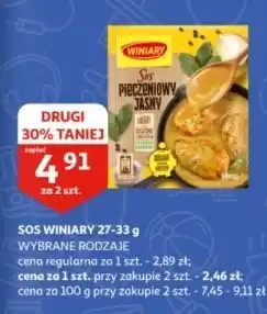 Auchan Sos pieczeniowy jasny Winiary oferta