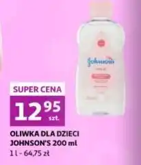 Auchan Oliwka łagodna Johnson's Baby oferta