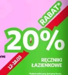 Auchan Ręczniki łazienkowe oferta