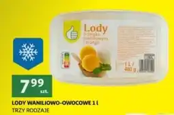 Auchan Lody o smaku waniliowym i mango Podniesiony Kciuk oferta