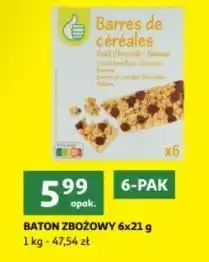 Auchan Baton czekolada-banan Podniesiony Kciuk oferta