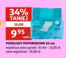 Auchan Podkłady wysokochłonne poporodowe Canpol Babies oferta