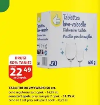 Auchan Tabletki do zmywarki Podniesiony Kciuk oferta