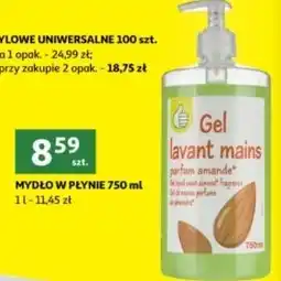 Auchan Mydło w płynie migdałowe Podniesiony Kciuk oferta