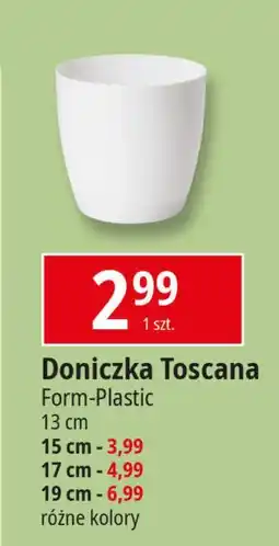 E.Leclerc Doniczka toscana okrągła 19 cm Form-Plastic oferta