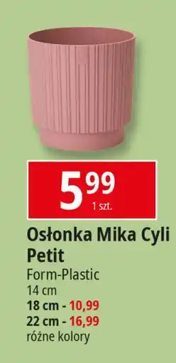 E.Leclerc Osłonka mika cyli 22 cm Form-Plastic oferta