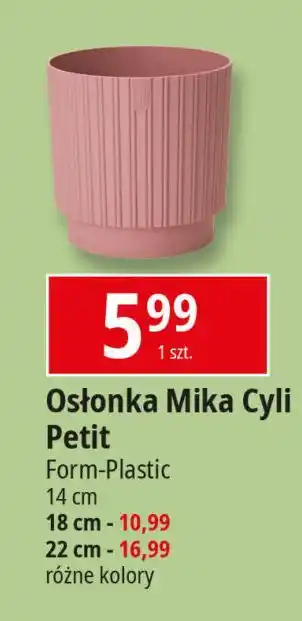 E.Leclerc Osłonka mika cyli 22 cm Form-Plastic oferta