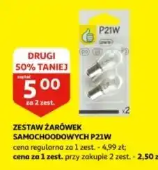 Auchan Żarówka samochodowa p21w Podniesiony Kciuk oferta