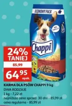 Auchan Karma dla psa wołowina Chappi oferta