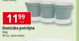 E.Leclerc Doniczka potrójna na zioła 40 x 15 cm Vog oferta