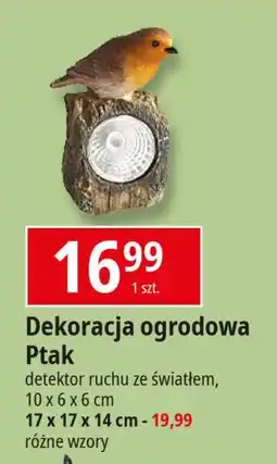 E.Leclerc Ptak dekoracja ogrodowa 17 x 14 cm oferta