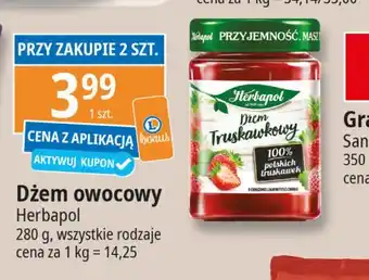 E.Leclerc Dżem truskawkowy Herbapol oferta