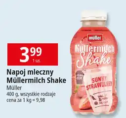 E.Leclerc Napój mleczny sunny strawberry Mullermilch Shake oferta