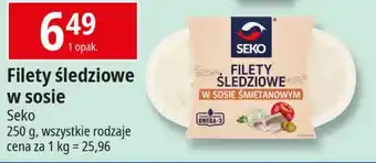 E.Leclerc Filety śledziowe w śmietanie Seko oferta