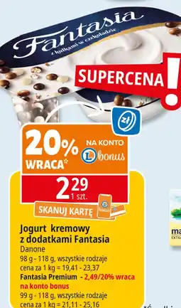 E.Leclerc Jogurt marakuja z nutą jaśminu Danone Fantasia oferta