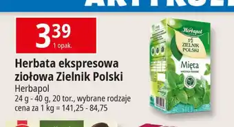 E.Leclerc Herbatka mięta Herbapol Zielnik Polski oferta