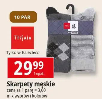 E.Leclerc Skarpety męskie Tissaia oferta