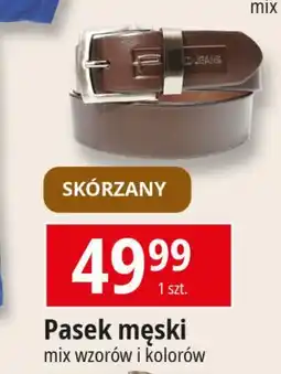 E.Leclerc Pasek męski skórzany oferta