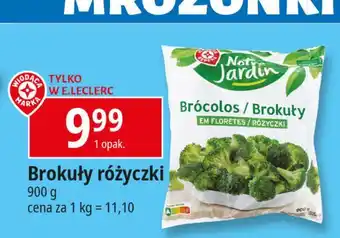 E.Leclerc Brokuły różyczki Wiodąca Marka Notre Jardin oferta