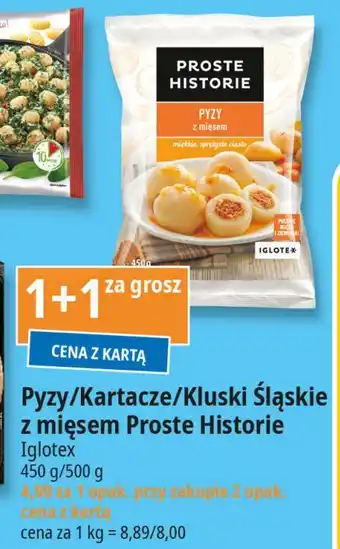 E.Leclerc Kluski śląskie z mięsem Iglotex Proste Historie oferta