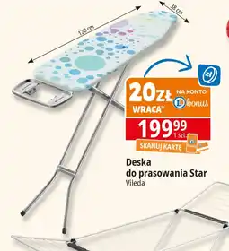 E.Leclerc Deska do prasowania star plus Vileda oferta