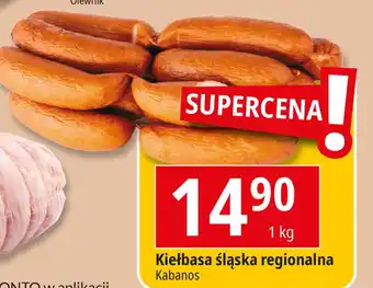 E.Leclerc Kiełbasa śląska Kabanos oferta