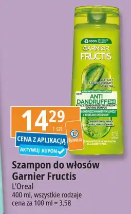 E.Leclerc Szampon przeciwłupieżowy Garnier Fructis Anti Dandruff oferta